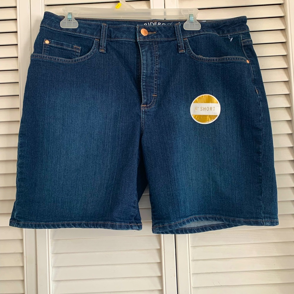 Women’s Lee Riders Denim Shorts 16 NWTS